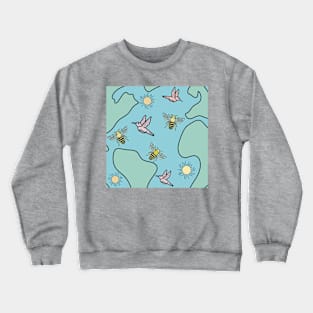 Earth window #1b Crewneck Sweatshirt